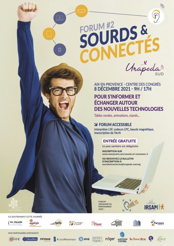 AFFICHE SOURDS ET CONNECTES 2021