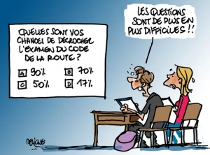 Examen code de la route